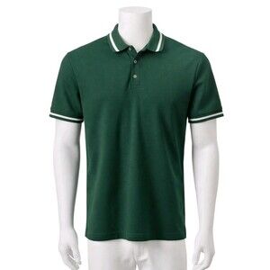 VTG Hartwell Sports Green Polo Shirt | Men’s Medium | 90s Retro Short Sleeve Cas